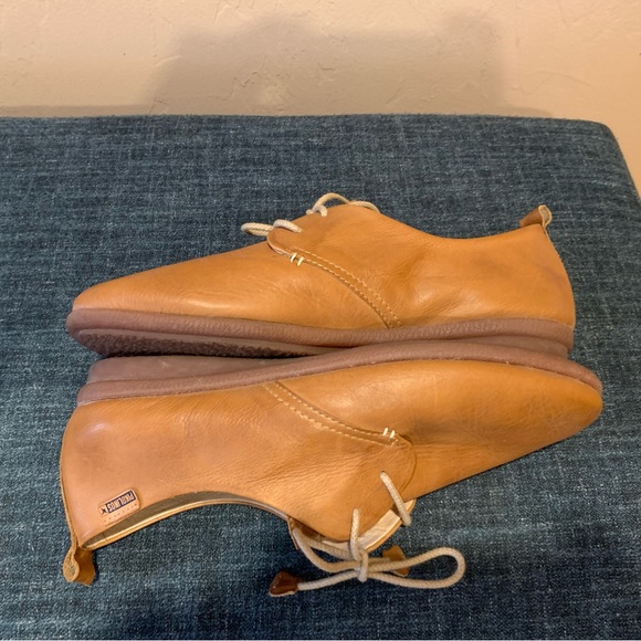 Pikolinos Calabria Brandy Tan Lace-Up Leather Shoes Size 40/9.5 ON SALE! - Picture 2 of 10
